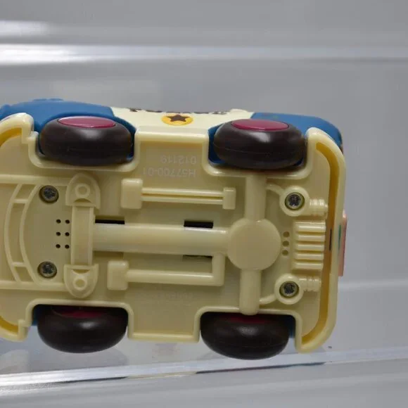 Officer Lawly Blue Police Vehicle Pull Back Car by Maison Battat Mini Wheels - Picture 6 of 6